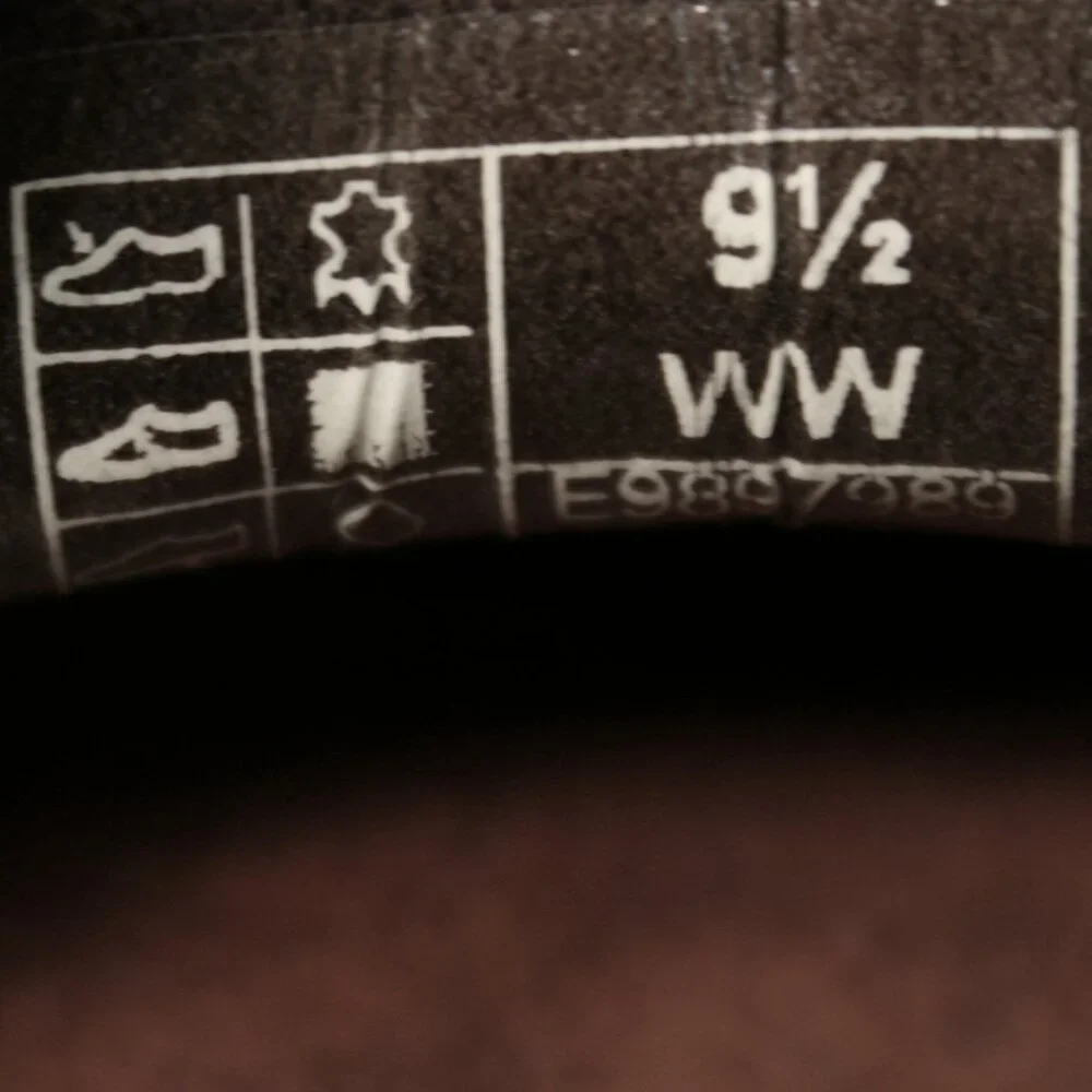 SAS Ladies 9.5 WW Extra Wide Simplify Brown Patent Croc Flats Loafers Shoes USA - Picture 8 of 12